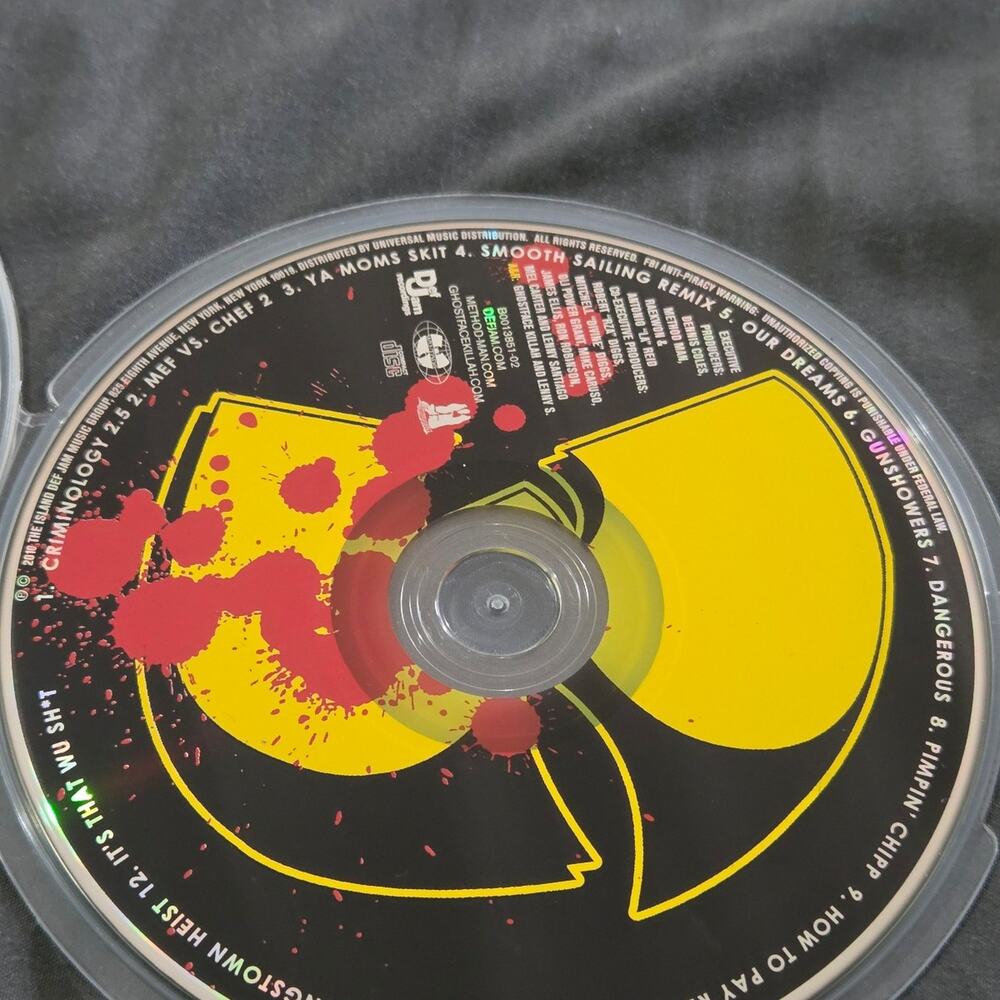 Meth Ghost Rae WU-MASSACRE CD RAP HIP HOP